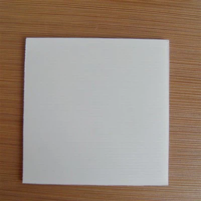Folhas onduladas de polipropileno tratamento corona branco