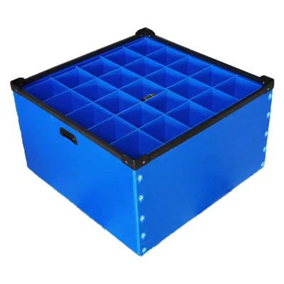 Caixa de armazenamento leve para corflute