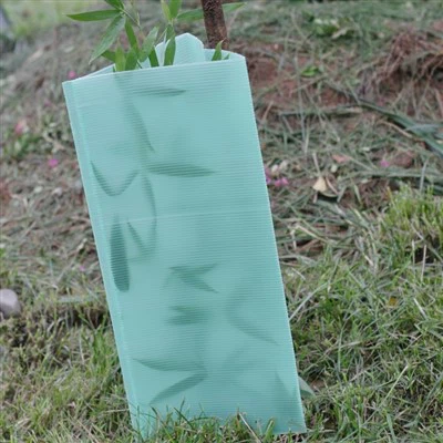 Proteção vegetal plástica ondulada da resistência UV